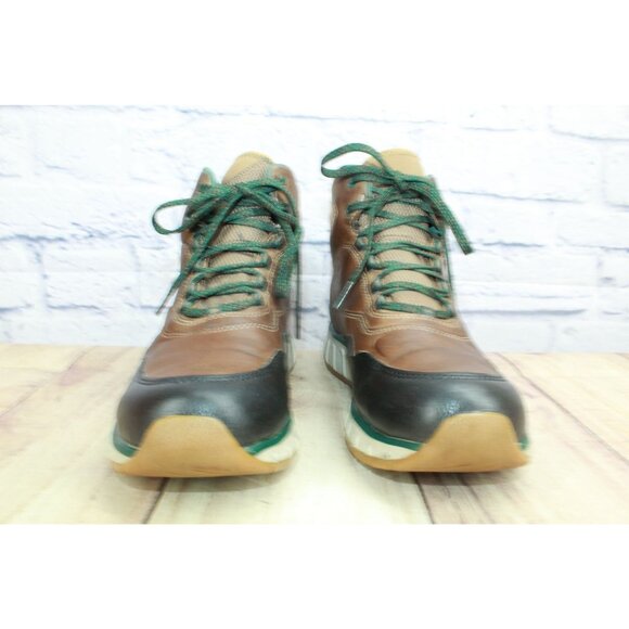 LL Bean Primaloft Brown Leather Trekking Hiking Boots Size 7.5 M - Picture 3 of 9